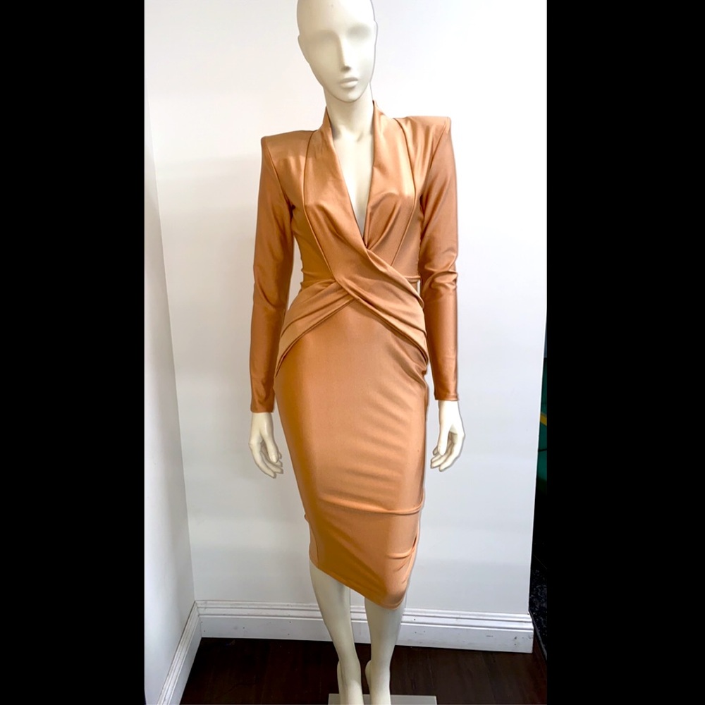 Tan dress
